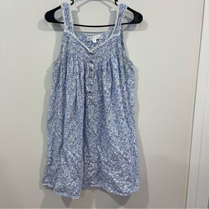 Eileen West Ballet Floral Nightgown Size M Floral Trad Wife Cottagecore Fairy